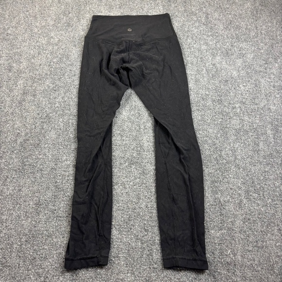 LULULEMON Women’s Black 25” Athletic Leggings High Waist size: 4 - Picture 3 of 8